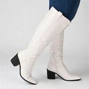 NIB Journee Collection Women's Therese Block Heel Knee High Dress Boots Size 7.5